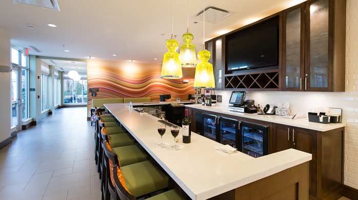 Hilton Garden Inn Custom Bar Millwork