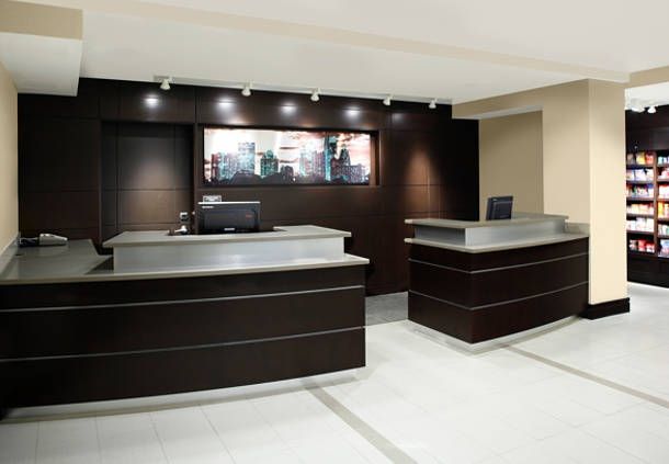 Residence Inn Custom Lobby Millwork and Counters