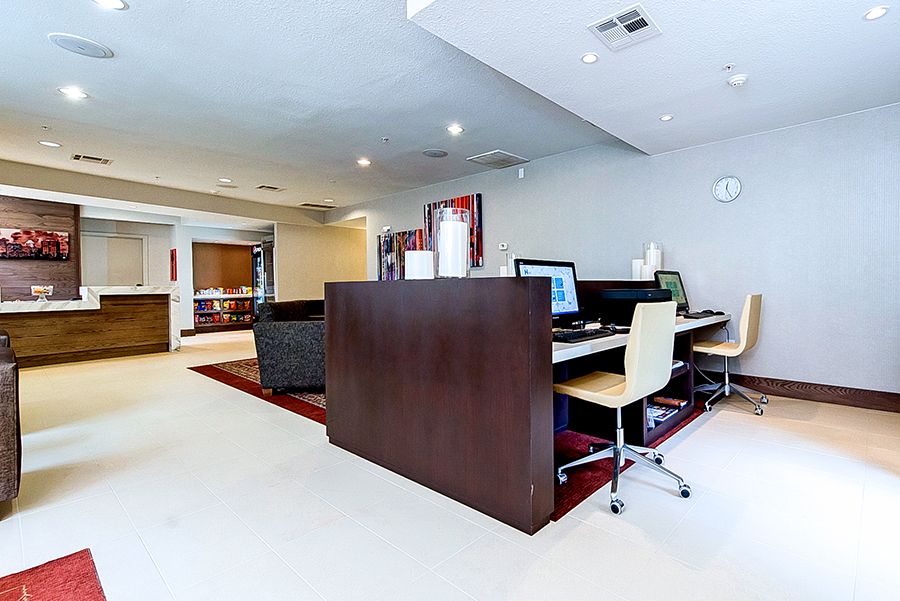 Hyatt House Business Center Casework and Countertops