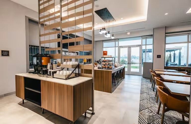 Homewood Suites by Hilton Custom Coffee and Grab and Go Millwork and Counters