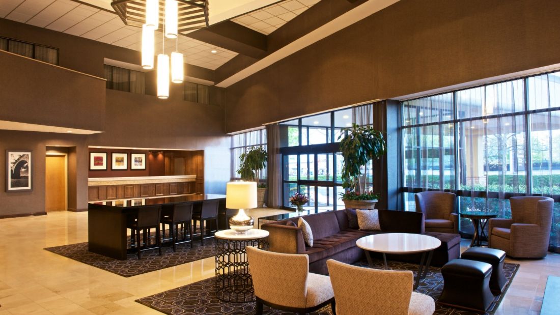 Sheraton Custom Lobby Millwork