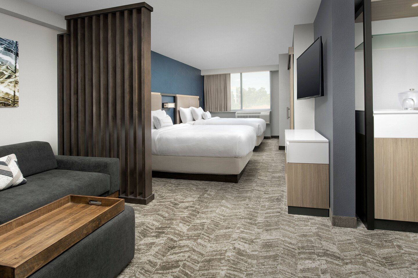 Springhill Suites Custom Divider Wall Millwork