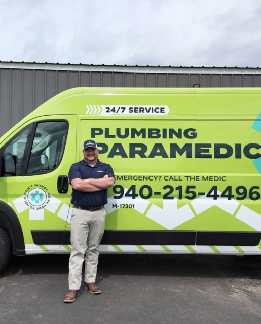 Plumbing Paramedics franchise owner Derek Wilfong