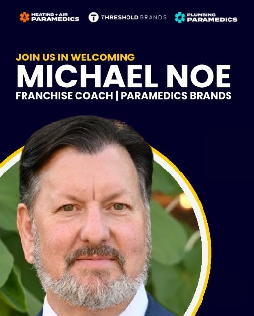 Plumbing Paramedics are excited to welcome Michael Noe as the newest Franchise Coach