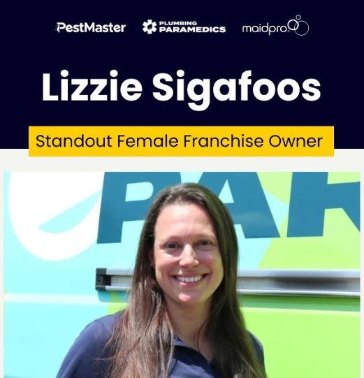 Plumbing Paramedics franchise owner, Lizzie Sigafoos 