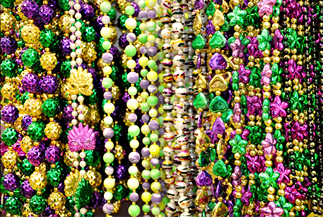 Glitter Bra “Show Your” Specialty Bead - Mardi Gras Creations