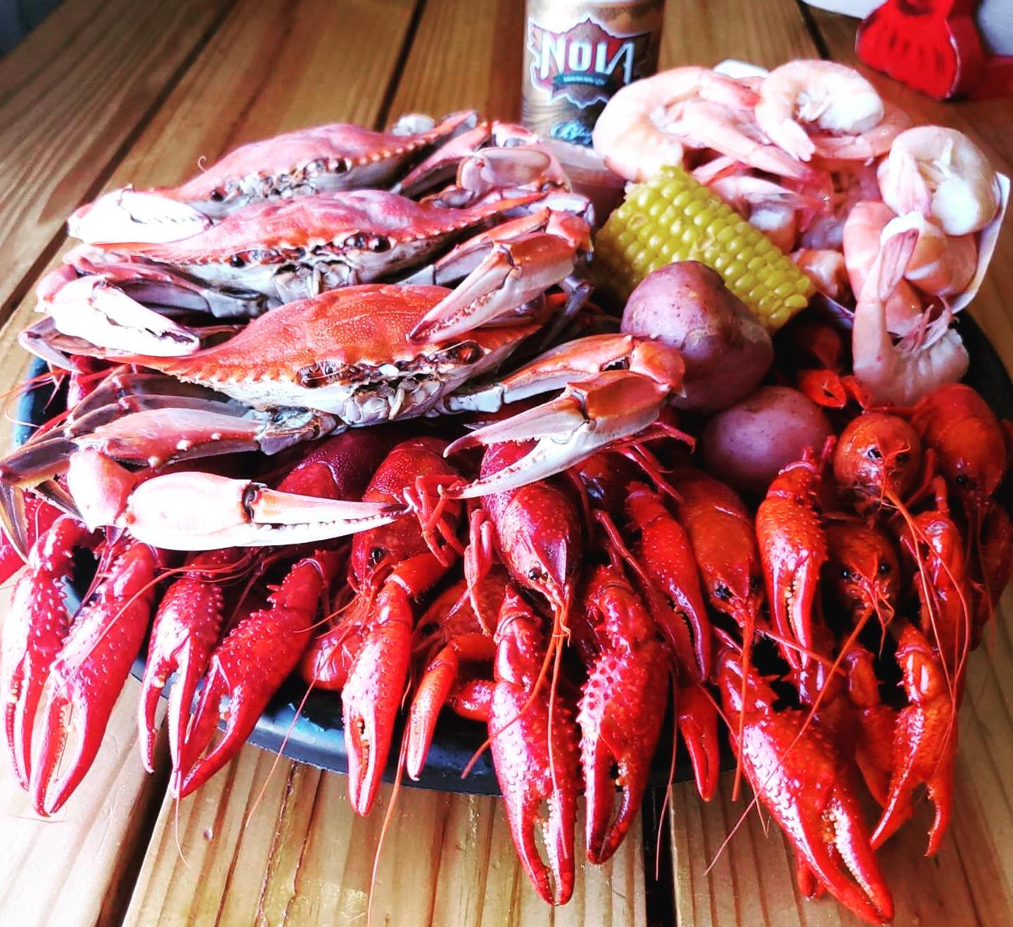 Boiled Crawfish In New Orleans