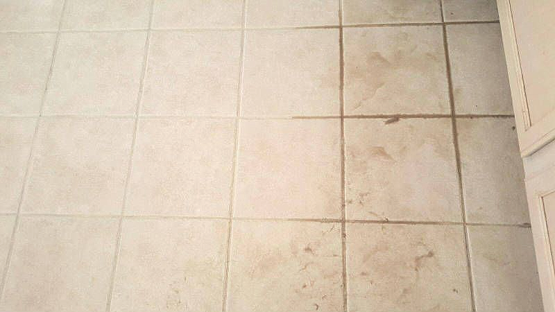 Cleaning Dirty Grout with Goo Gone® Grout Clean & Restore 