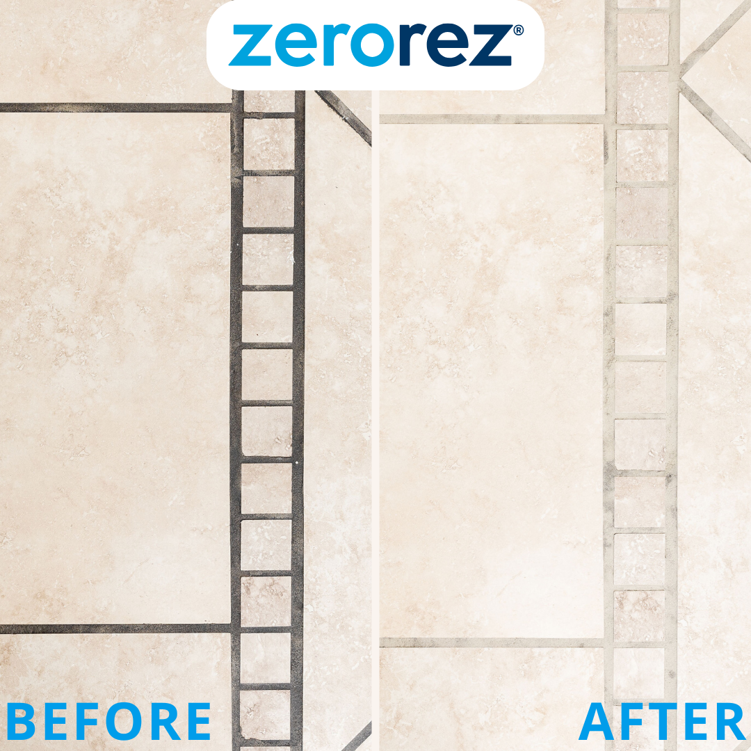 How We Got Our Stained Grout White Again