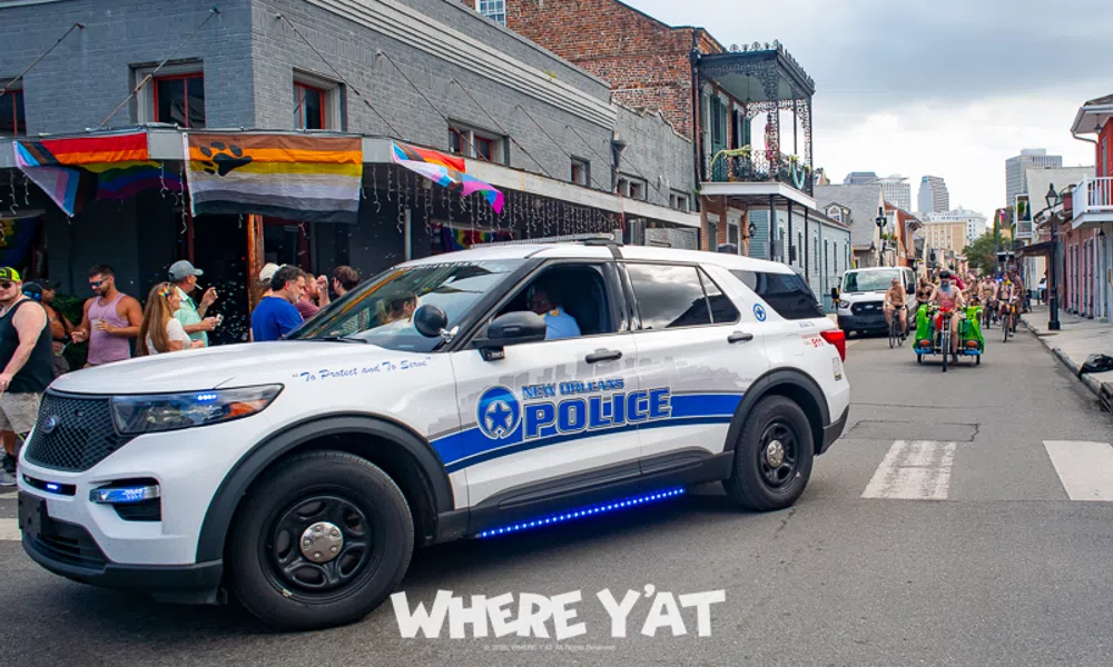 The 18th annual World Naked Bike Ride returns to New Orleans, taking place in the French Quarter with a new route escorted by the NOPD on Saturday, June 13, 2026. #worldnakedbikeride2026 #worldnakedbikeridenola