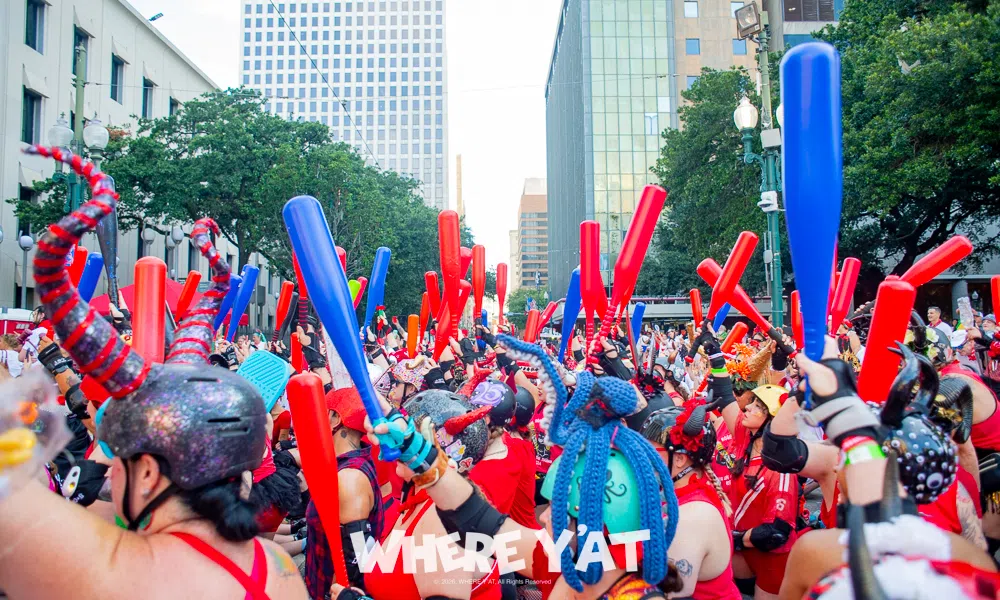 The 20th Annual of The San Fermin running of The Bulls benefiting Beth's Friends Forever each year to raise money for women fighting Cancer in New Orleans and surrounding area. Running of The Bulls started sharp at 8 am at the Gallier Hall New Orleans on Saturday July 11, 2026. #runningofthebulls2026 #runningofthebullssanferminneworleans #runningofthebulls 