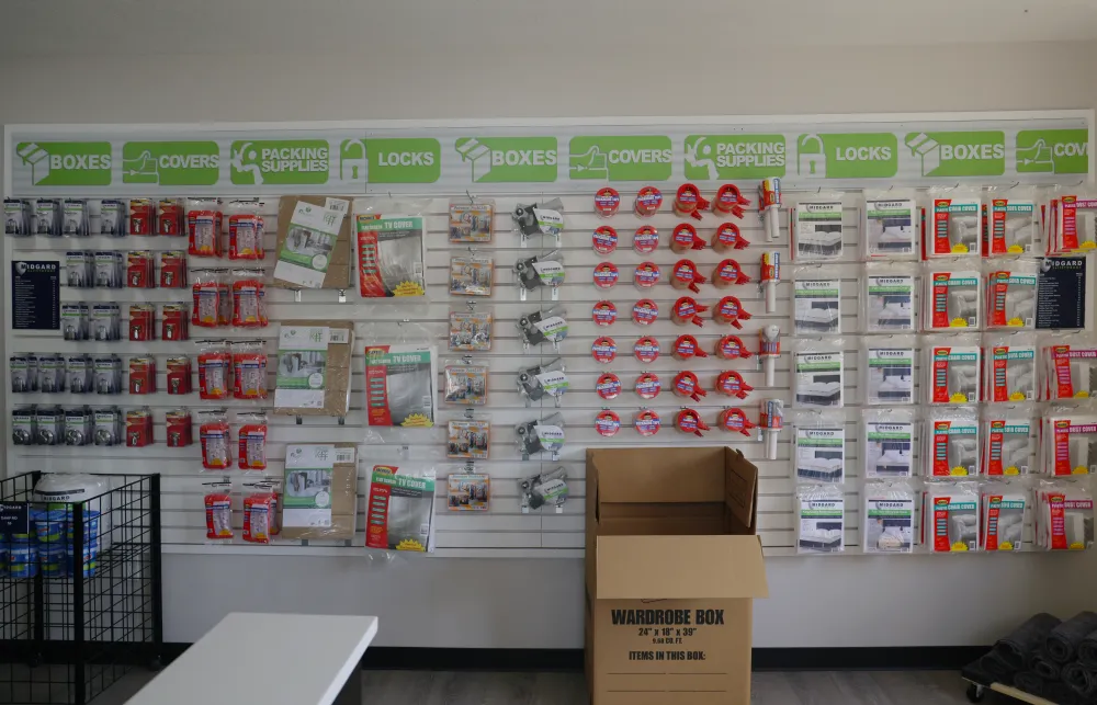 a store with shelves of products