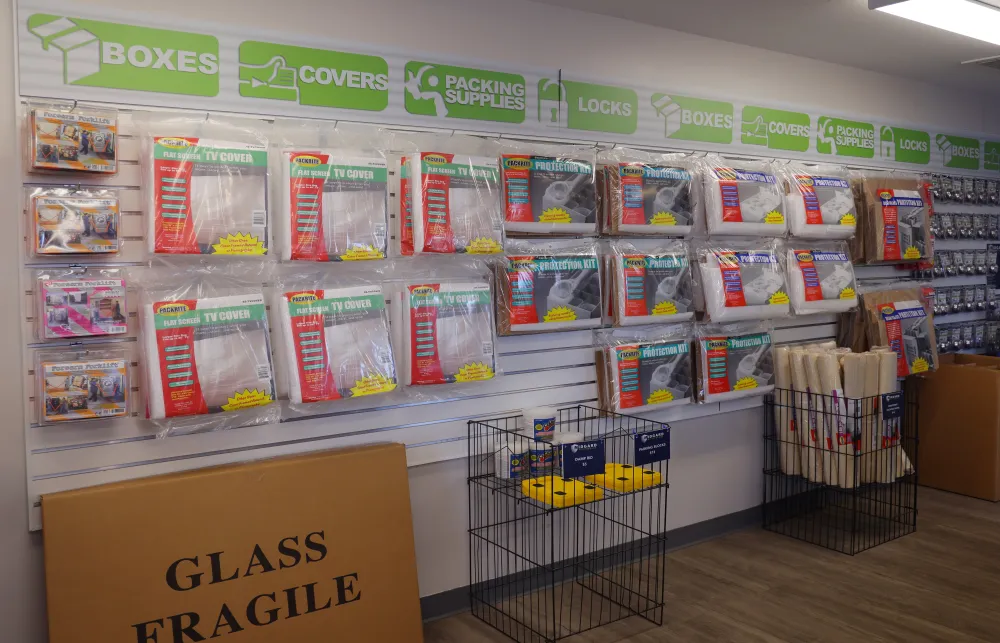 a store with shelves of food