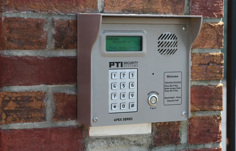 a white and black electrical device