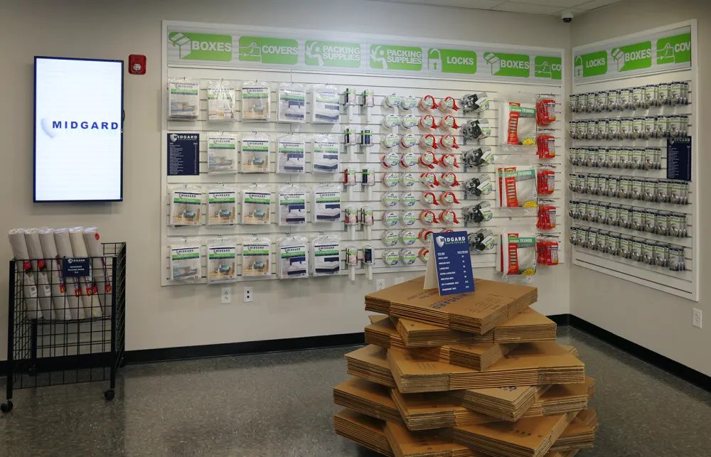 a store with shelves of products