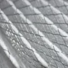 Close-up of a pleated air filter