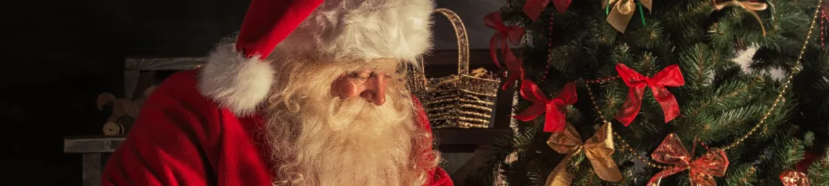Dr. Paul Jeffords Stars With Santa on Fox 5 News