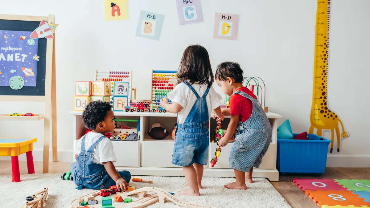 autistic children playing at Elevation Autism