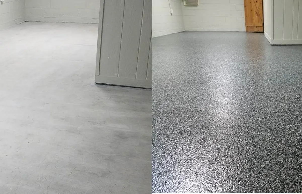 Before and After Granite