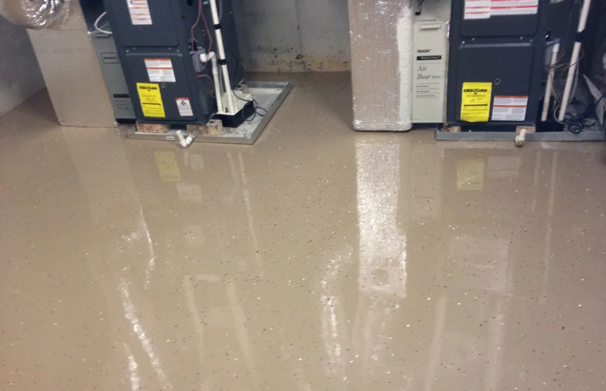 HVAC Terrazzo Finish