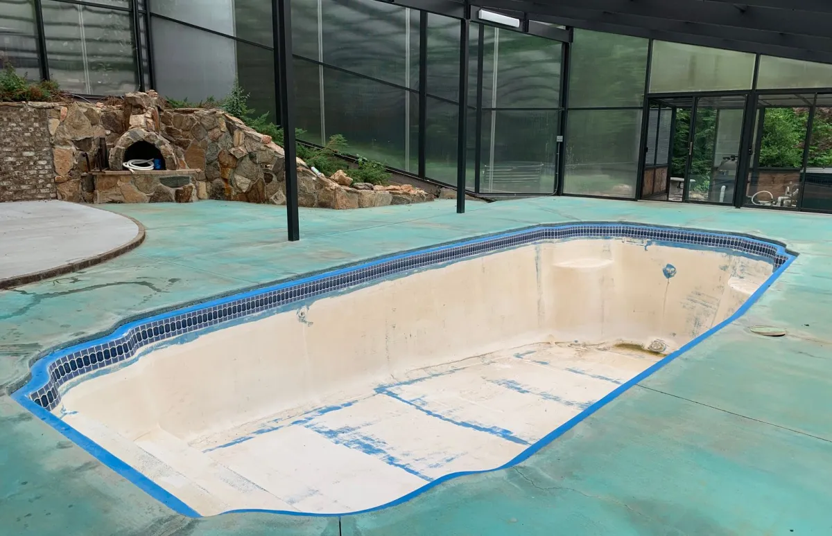Before and After Pool Deck