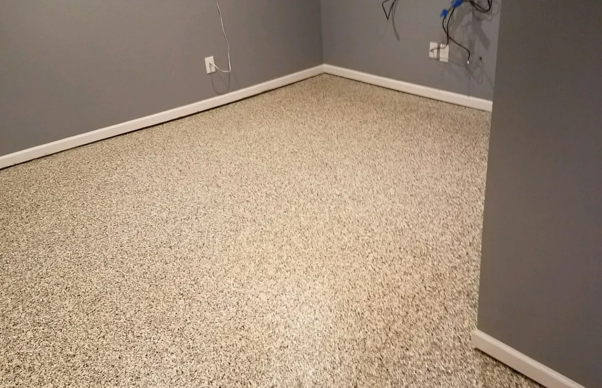 Basement TV room