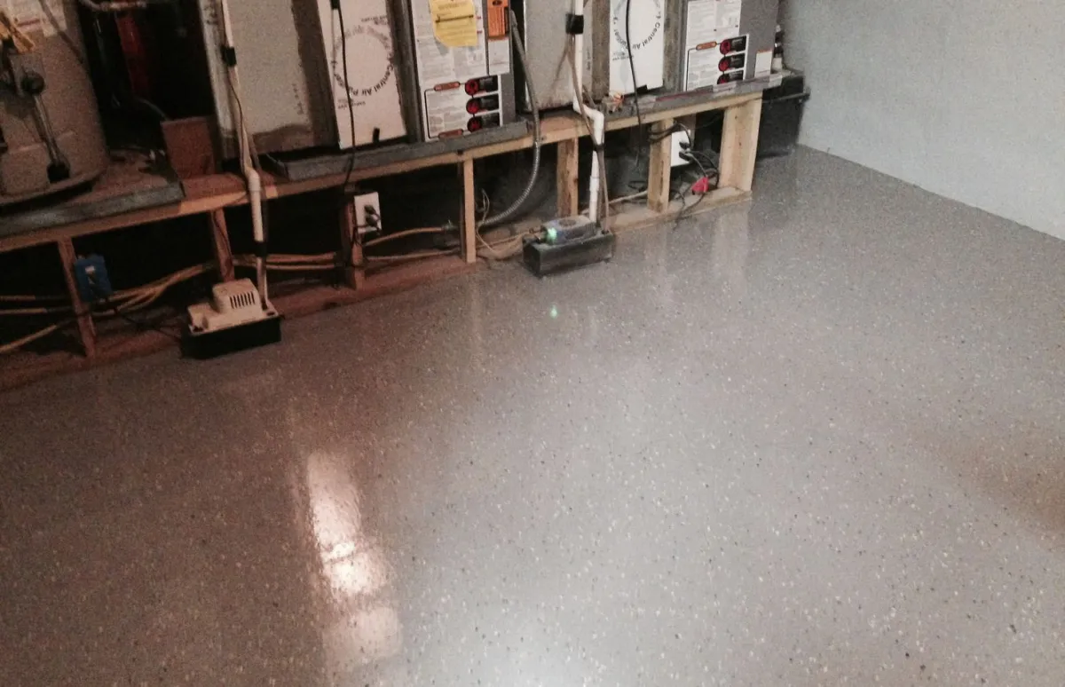 Basement HVAC & Storage
