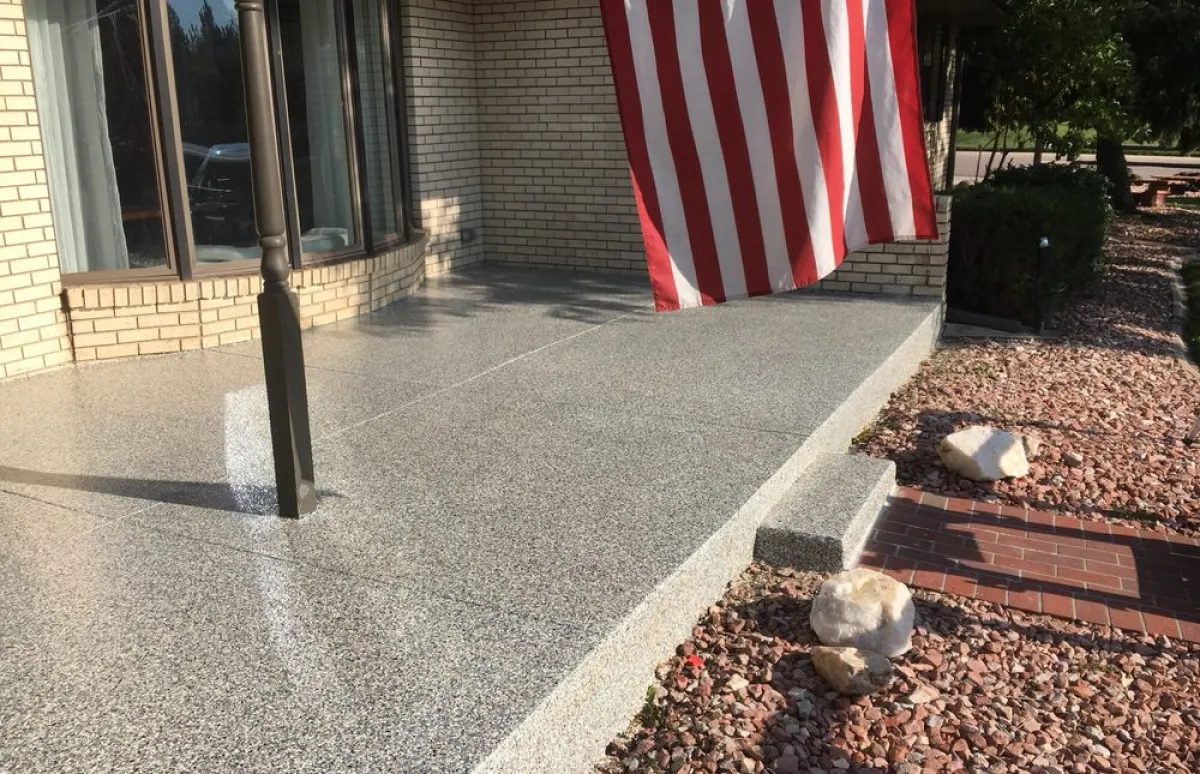 Custom Color Front Porch