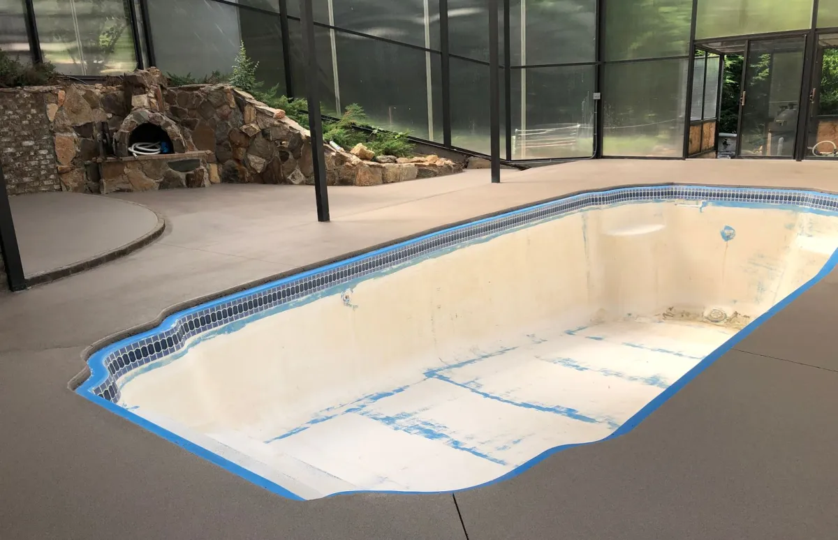 Before and After Pool Deck