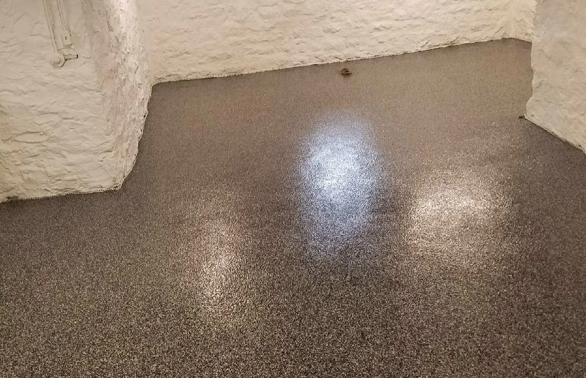 Basement in Granite Finish