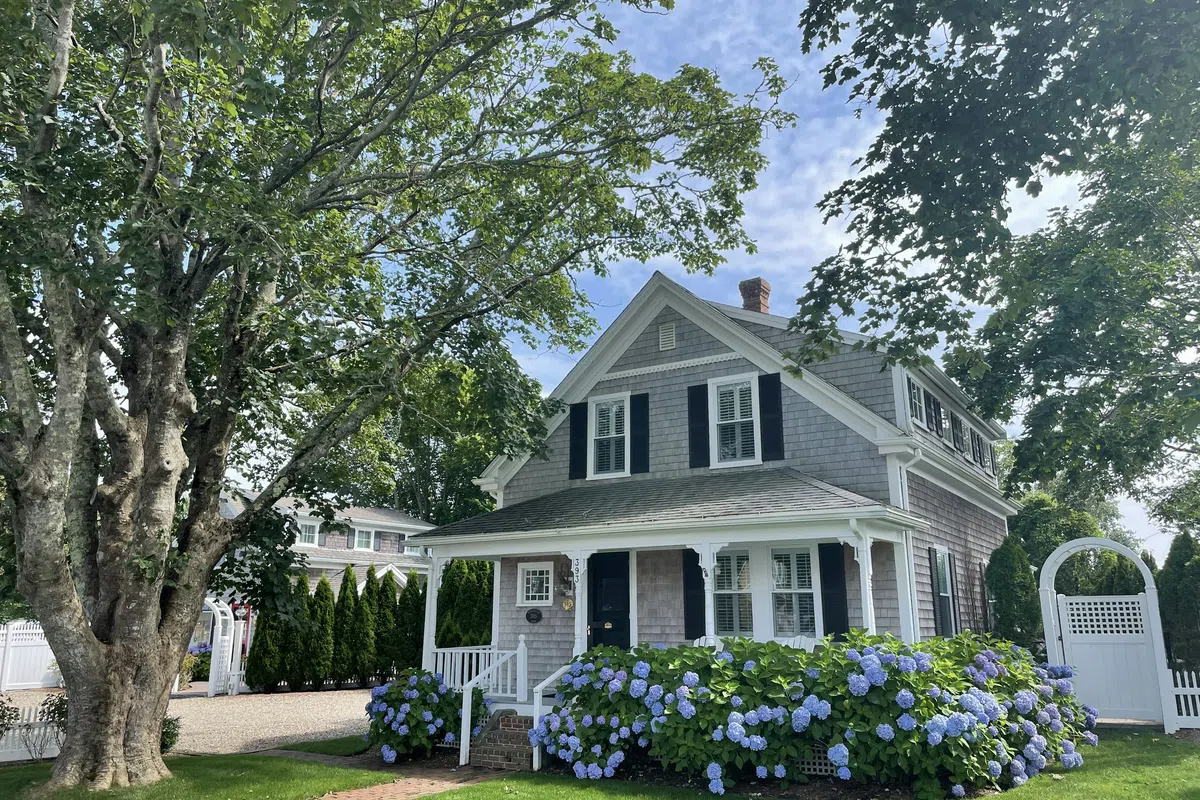 Charming gray two-story house in Greenville, SC