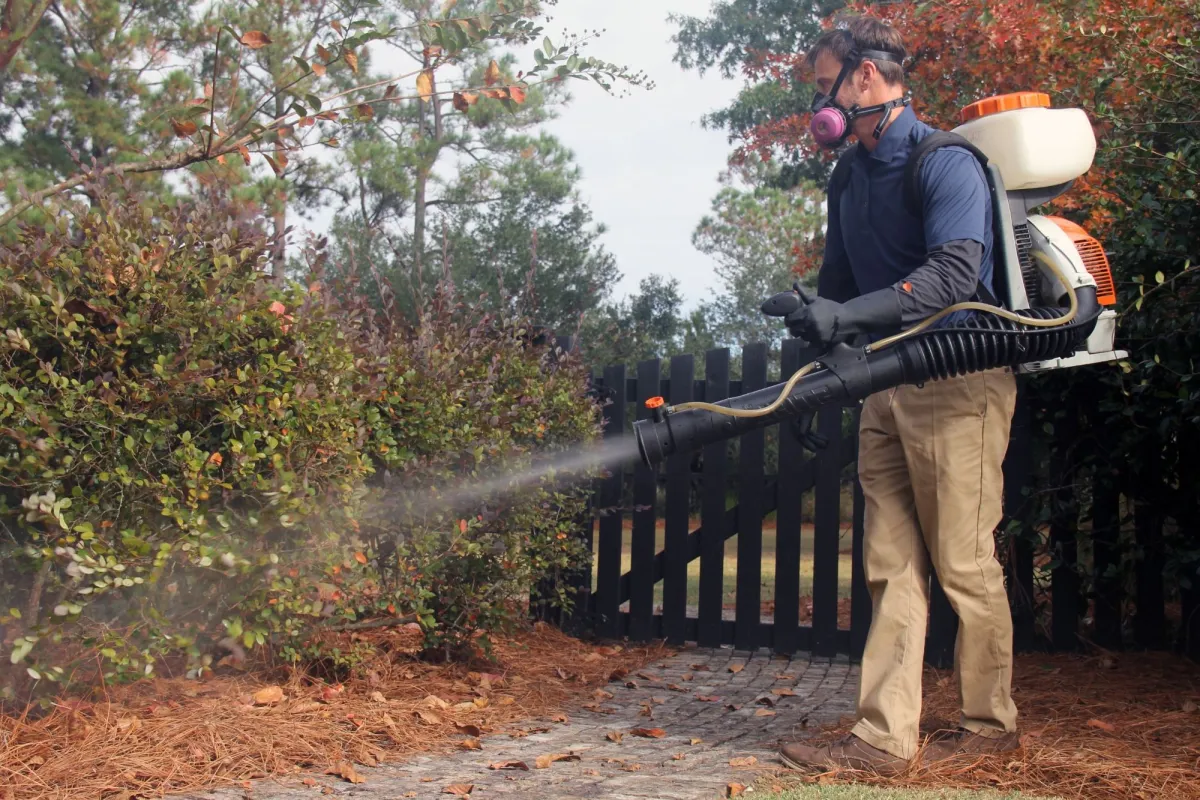 spraying for Mosquito Control