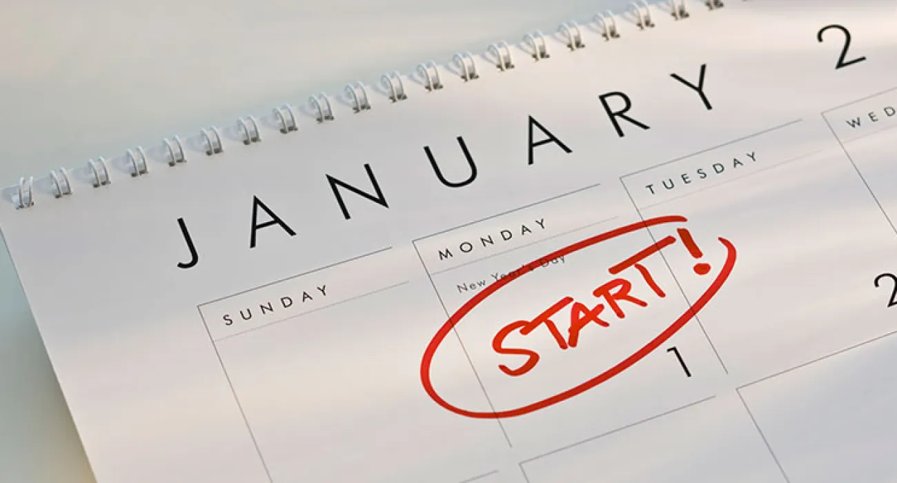 Top Five Financial New Year’s Resolutions  
