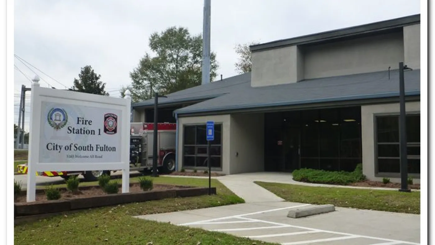 Open House Ceremony - South Fulton Fire House