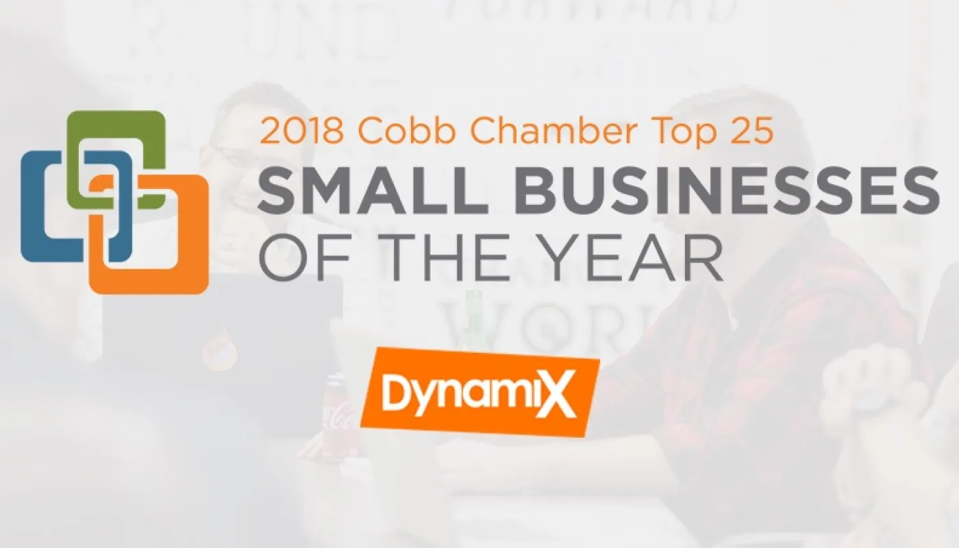 DynamiX Named 2018 Top 25 Small Business of the Year!