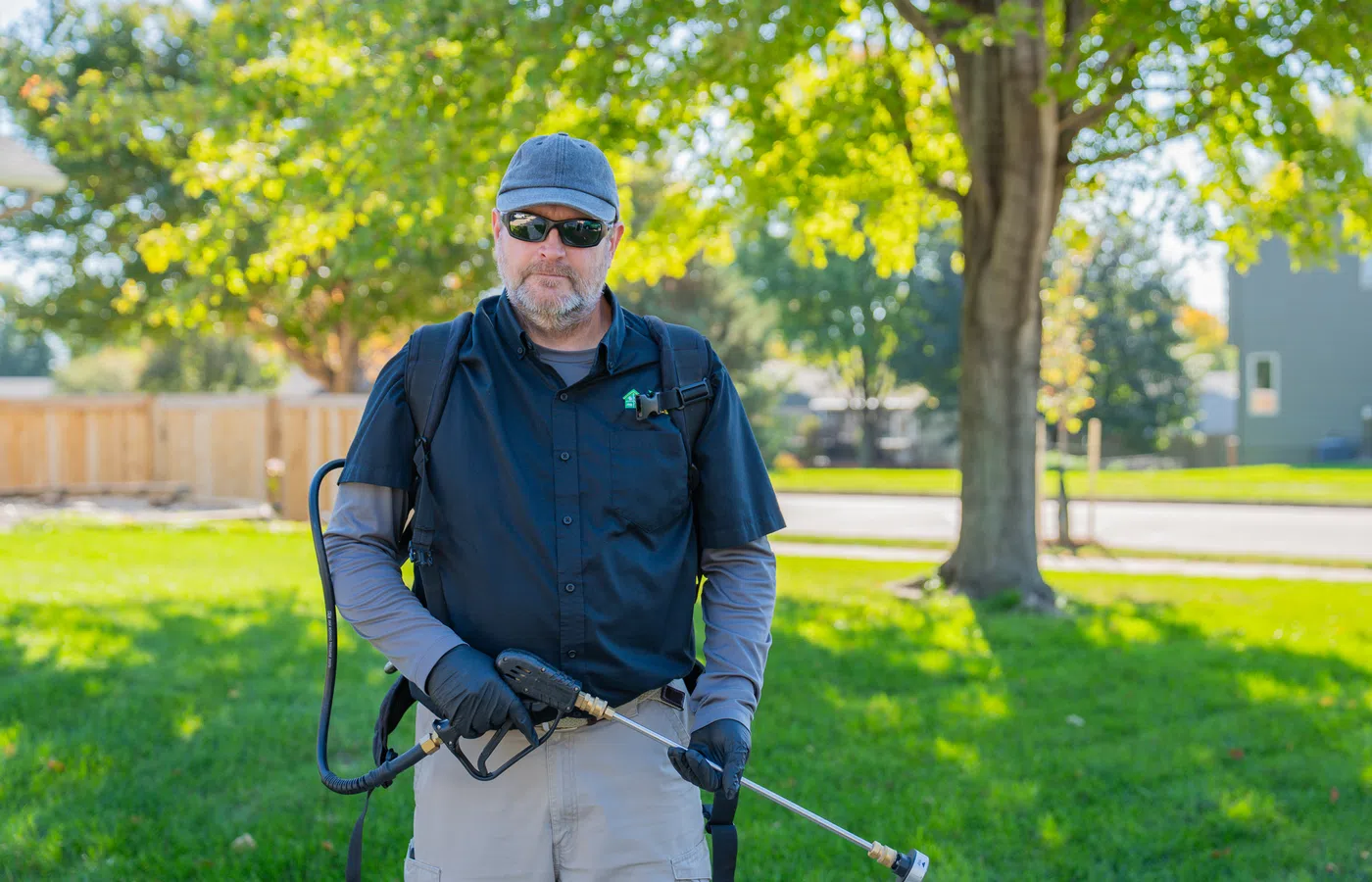 pest control owner outside in Sioux Falls
