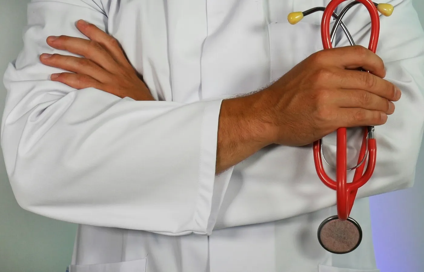 a doctor holding a stethoscope