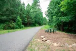 Nature trail at NatureWalk at Seven Hills in Dallas GA