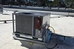 Commercial HVAC Unit Installation Roof Top Unit in Sandy Springs 30328 by The Air Company of GA