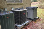 Residential New HVAC AC Heating Unit Installation in Atlanta 30324 by The Air Company of GA
