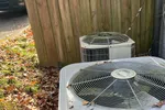 Residential HVAC Repair in Atlanta 30327 by The Air Company of G.  Outdoor air conditioning unit.
