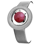 Pager to activate BRILLIANT MYSTERY BAGUETTE PAVE DIAMONDS AND RUBIES (38MM)