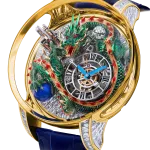 Pager to activate Astronomia Dragon Yellow Gold Baguette