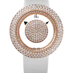 Pager to activate Brilliant Mystery Pave Diamonds Rose Gold (38MM)