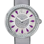 Pager to activate Brilliant One Row Amethyst Sapphires 44mm