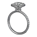 Pager to activate Round-Cut Diamond
