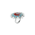 Pager to activate Infinia Pearl, Turquoise and Corals Ring