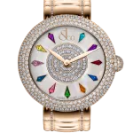 Pager to activate Brilliant Half Pave Rose Gold Couture 38mm