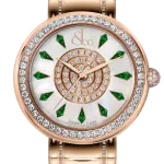 Pager to activate Brilliant One Row Rose Gold Couture Tsavorites 44mm