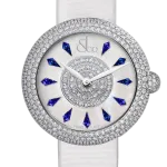 Pager to activate Brilliant Half Pave Blue Sapphires 44mm